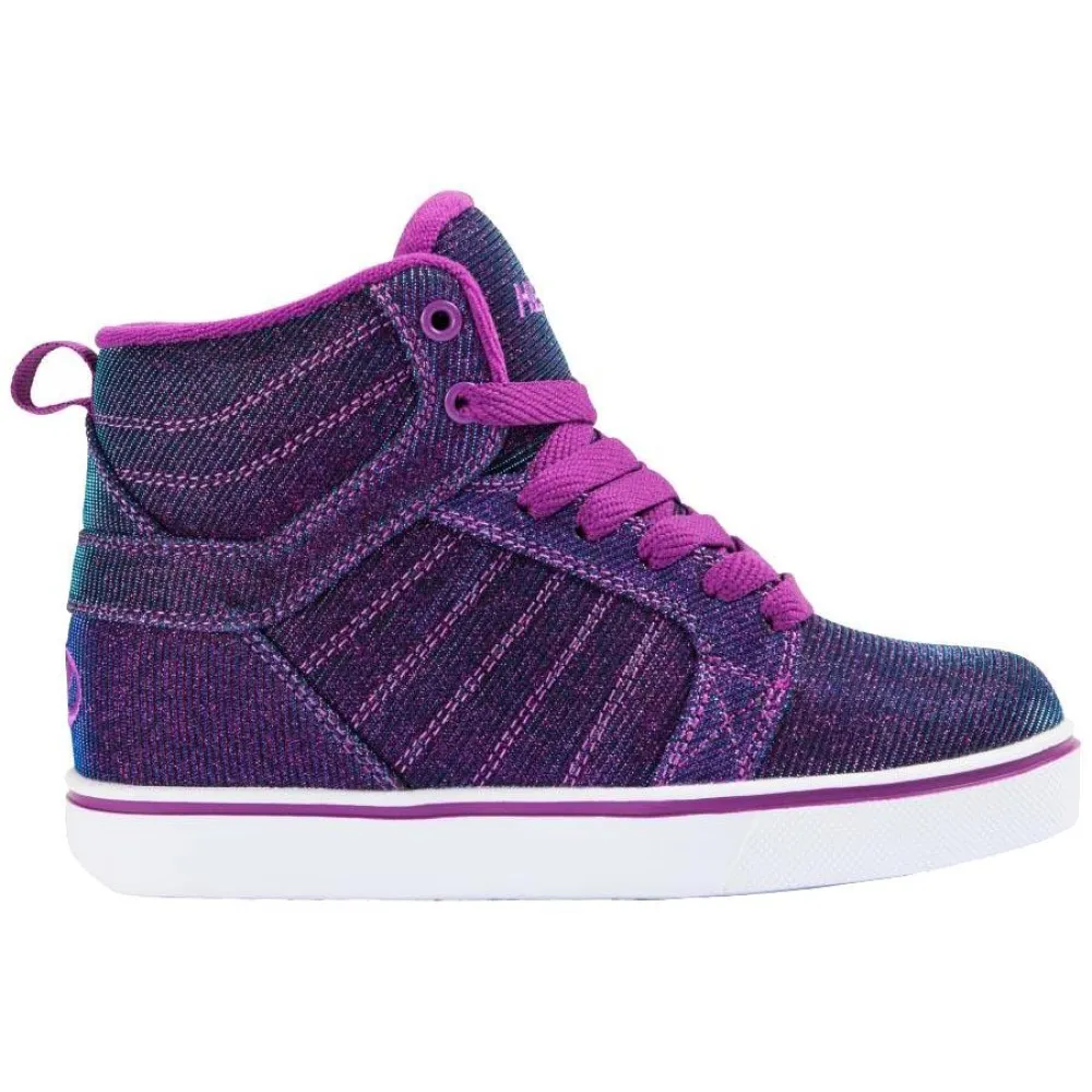 heelys purple aqua
