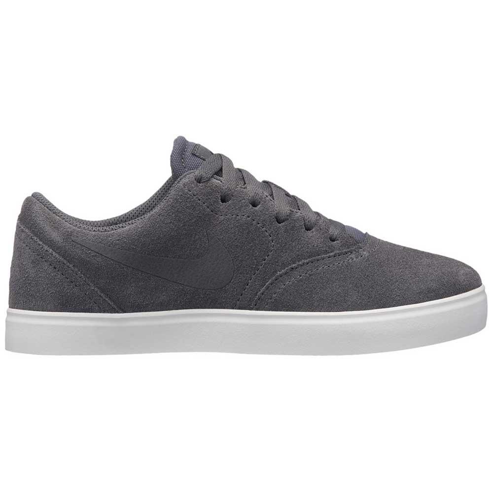Nike SB Check Suede GS Grey buy and offers on Xtremeinn