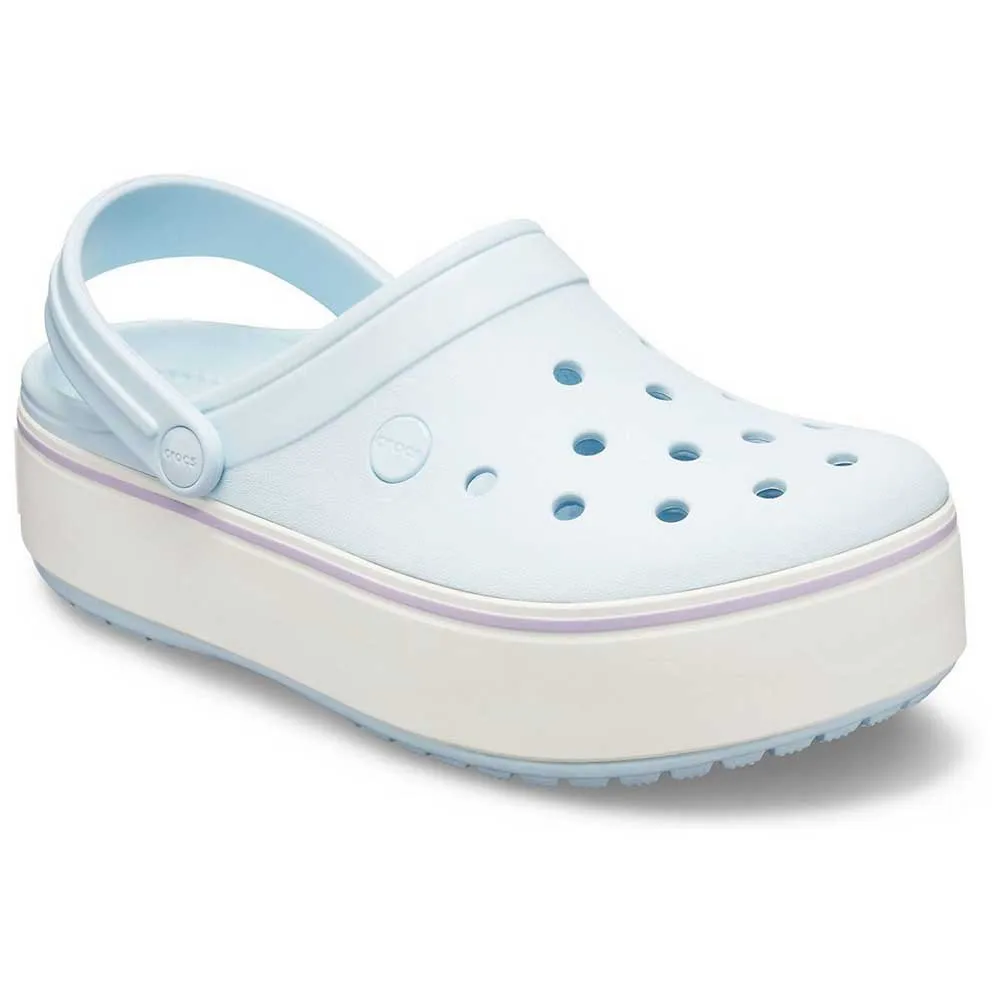 crocs platform clog