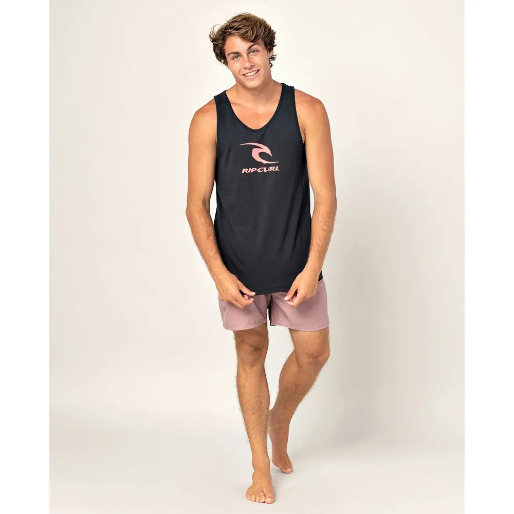Rip curl Surfing Sleeveless TShirt Black, Xtremeinn
