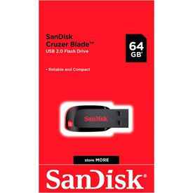 Sandisk Llapis De Memòria Cruzer Blade 64GB USB 2.0
