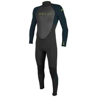 O´neill wetsuits Ryg Zip Suit Junior Reactor II 3/2 Mm