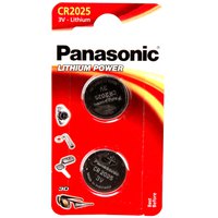 Panasonic 1x2 CR 2025 Lithiumbatterijen