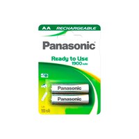 Panasonic Klar Til Brug Batterier 1x2 NiMH Mignon AA 1900mAh