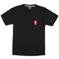 chrome-camiseta-de-manga-corta-vertical-red-logo