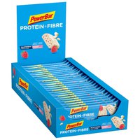 Powerbar Fiber Hindbær Yoghurt Energibarer Box 35g ProteinPlus 24 Enheder
