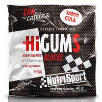 Nutrisport HiGums With Caffeine 40g 1 Unit Cola Energy Gummies
