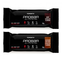 Powergym ProBar 50g 1 Eenheid Gewichtscontrolereep Met Donkere Chocolade