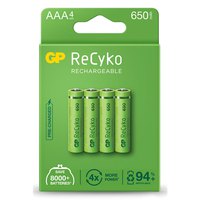 Gp Batterie Rechargeable Recyko R3 AAA 4 Unités