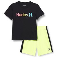 hurley-t-shirt-a-manches-courtes-one-only-gradient-mesh-set