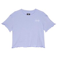 hurley-t-shirt-a-manches-courtes-pour-fille-ribbed-boxy