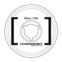 rollerblade-hydrogen-street-60-92a-4-units-wielen-set