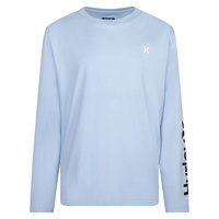 hurley-t-shirt-a-manches-longues-icon-heather-upf-top