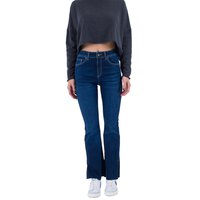 hurley-oceancare-slim-flare-jeans-mit-hoher-taille