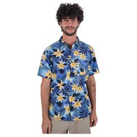 hurley-one-and-only-lido-stretch-ss-kurzarm-shirt