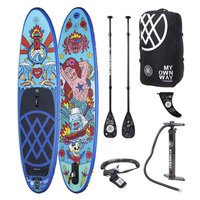 Anomy Asis Percales 10´6´´ Opblaasbare Paddle-surfset