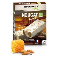 Overstims Energi Bar Nougat BIO Almond Honey