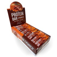Gen Pro Crounchy Peanut Protein Bars Box 35g 24 Units