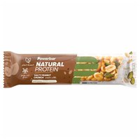 Powerbar Natural Protein 40g 18 Unità Salato Arachidi Crunch Vegano Barre Scatola