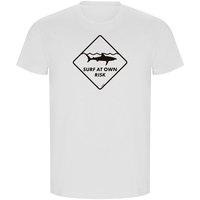 kruskis-t-shirt-a-manches-courtes-surf-at-own-risk-eco