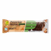 Powerbar Mandorla Salata E Caramello ProteinPlus + Vegan 42g 12 Unità Proteina Barre Scatola