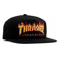 thrasher-flame-emboidery-snapback-cap