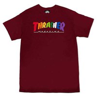 thrasher-maglietta-a-maniche-corte-rainbow-maroon