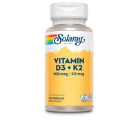 Solaray Big D3 4000ui and K2 50mcgr Vitamins 120 Caps