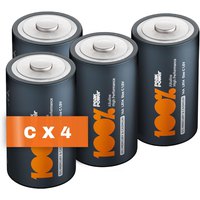 Gp batteries Piles Alcalines Peakpower C 4 Unitats