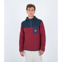 hurley-fleece-amb-mitja-cremallera-russell-quilted-snap