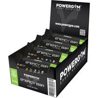 Powergym 能量棒 40gr 盒装苹果白巧克力 24 单位