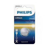Philips Bateria De Botão CR2016 20 Unidades