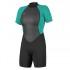 O´neill wetsuits Rygg Zip Suit Kvinna Reactor II 2 mm Spring