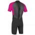 O´neill wetsuits Reactor II 2 Mm Spring Junior-Anzug Mit Reißverschluss Hinten