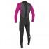 O´neill wetsuits Tuta Junior Con Zip Sul Retro Reactor II 3/2 Mm