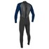 O´neill wetsuits Reactor II 3/2 Mm Anzug Mit Reißverschluss Hinten