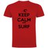 Kruskis Camiseta Manga Corta Keep Calm and Surf Short Sleeve T-shirt