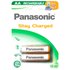 Panasonic 1x2 NiMH Mignon AA 1000mAh Ready To Use DECT Batteries