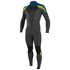 O´neill wetsuits Epic 3/2 Mm Anzug Mit Reißverschluss Hinten